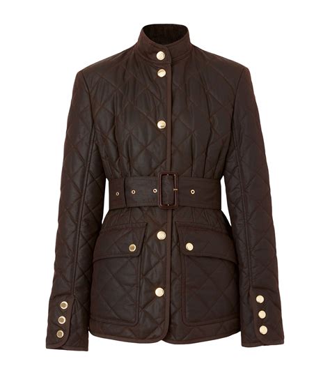 burberry waxed jacket donna|burberry coats for women.